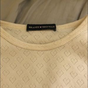 Brandy Melville Leah hearts top